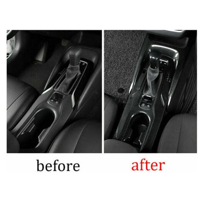 Carbon Fiber Gear Shift Panel Cover Trim for Toyota Corolla (2019-2021)