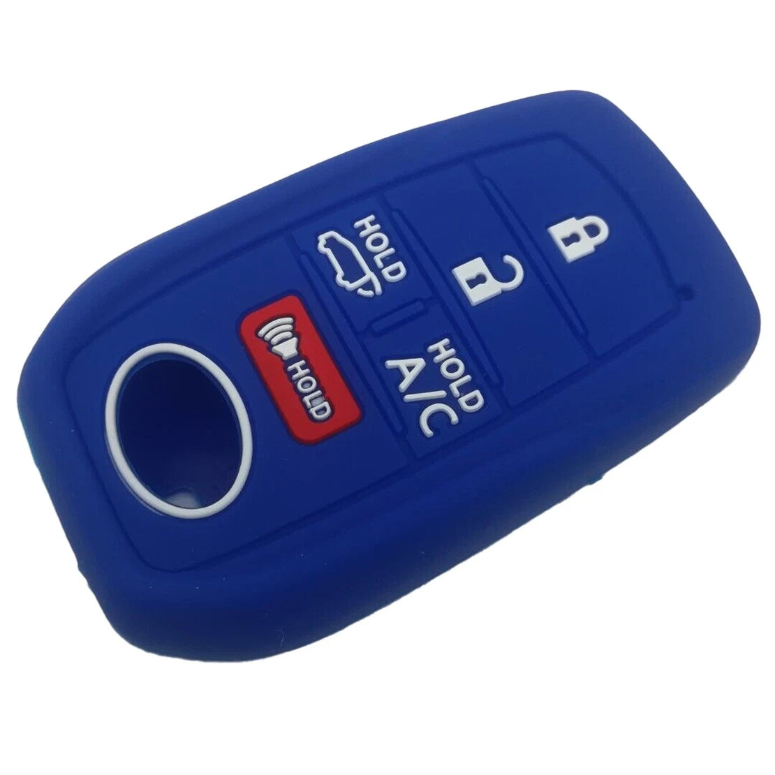 Silicone Smart Fob Remote Key Case Cover for Toyota Prius RAV4 Prime (2020-2023)