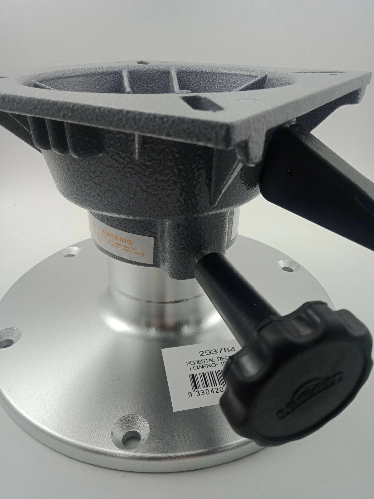 Boat Seat Pedestal Low Profile Regatta 150mm Camlock Swivel Heavy Duty