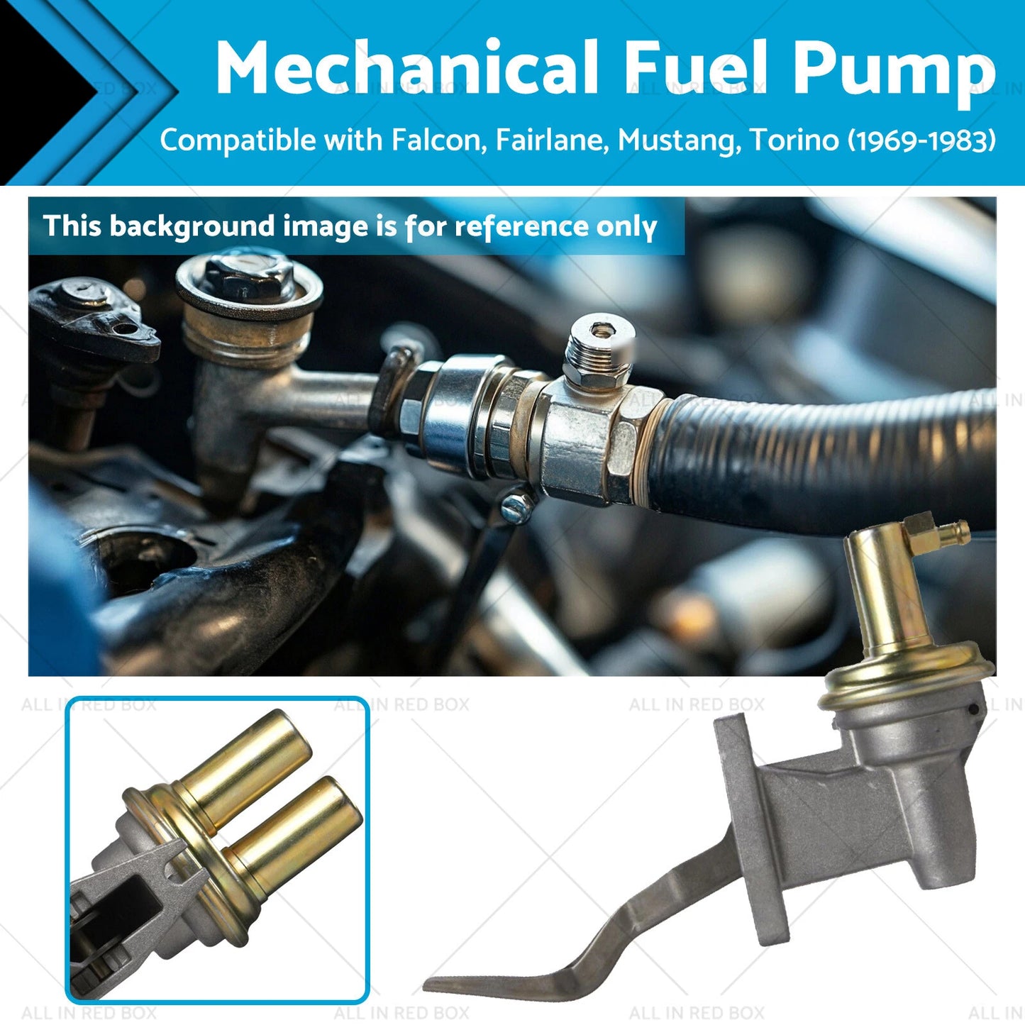 Fuel Pump for Ford F100 Falcon Fairlane LTD Galaxie (1961-1986)
