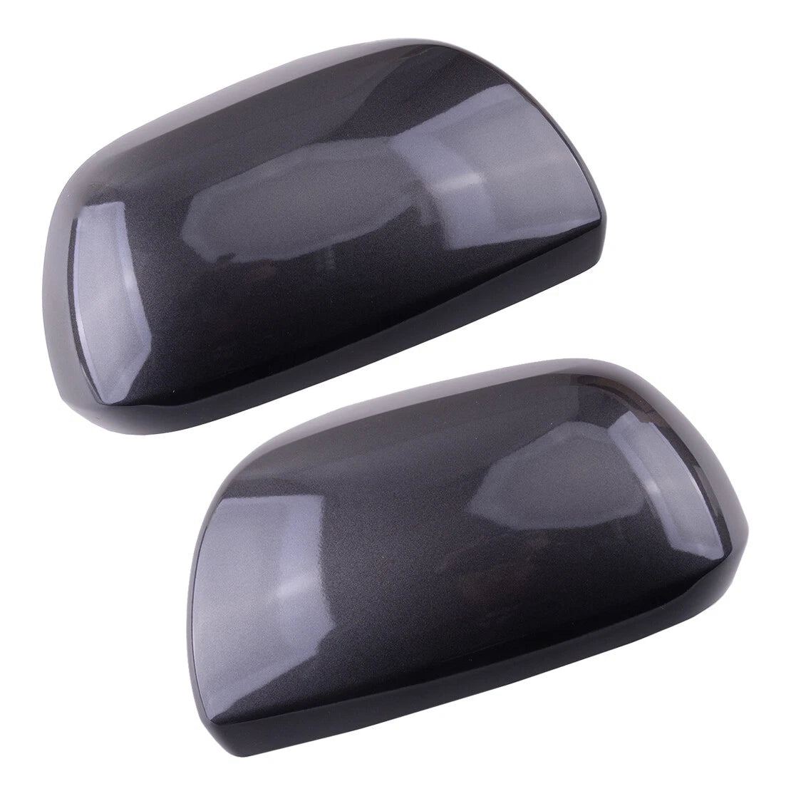 Grey Side Mirror Cap Covers for Toyota Highlander (2008-2013)