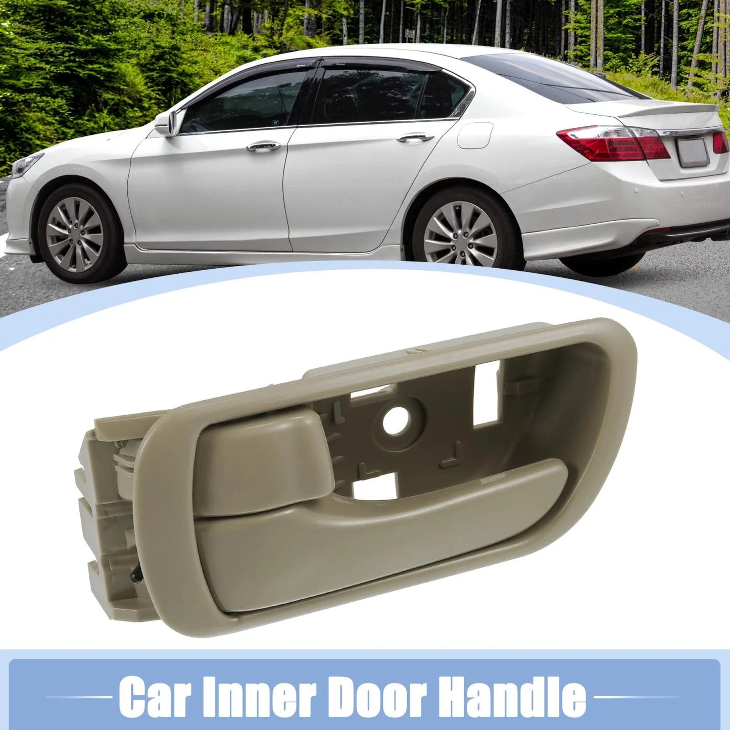 Inner Door Handle Beige Left Front or Rear for Toyota Camry (2002–2006)