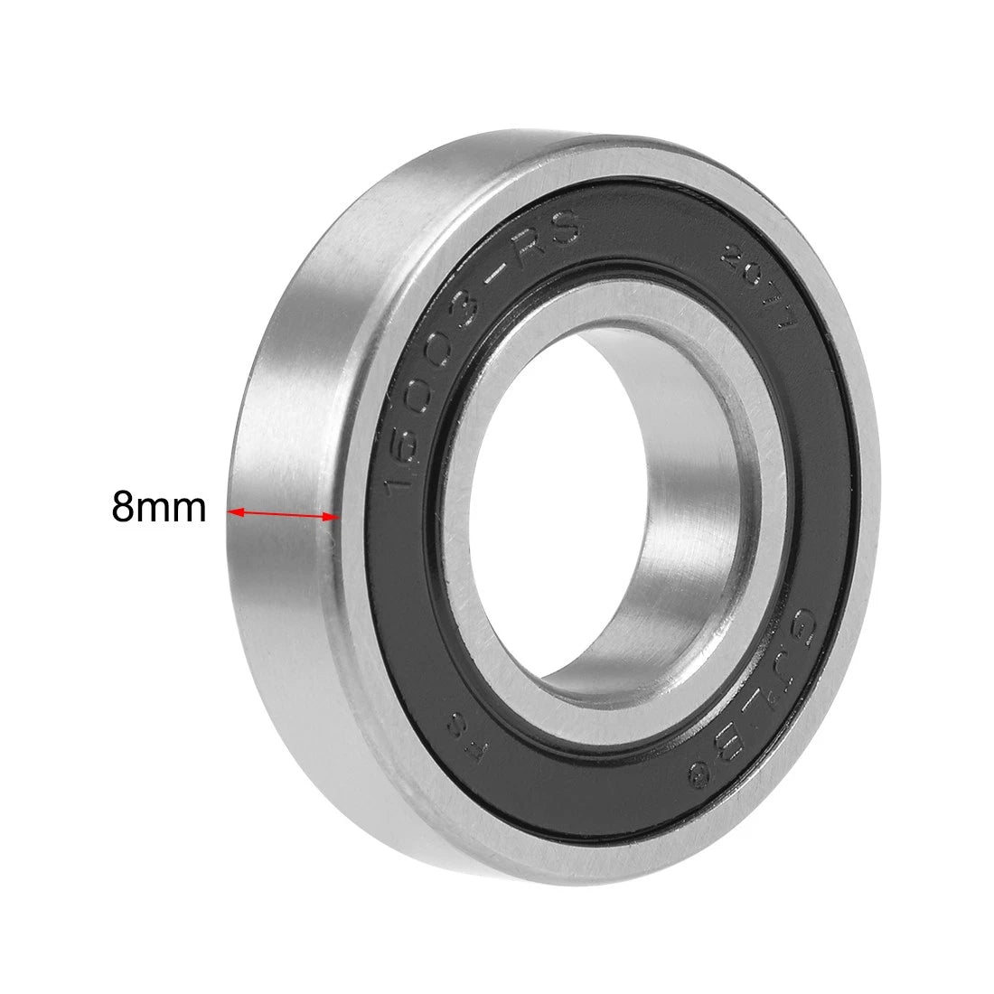 Deep Groove Ball Bearing 17x35x8mm for Chrome Steel Bearings