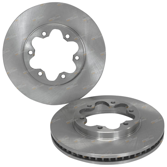 2 x Front Disc Rotors for Hiace Van KDH200/KDH220/KDH222 (2005–2006)
