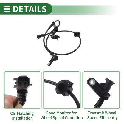 ABS Wheel Speed Sensor for Dodge Caravan Front Right