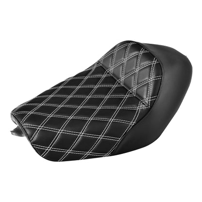 Black Rider Solo Seat Cushion for Harley Sportster Forty Eight (2010-2022)