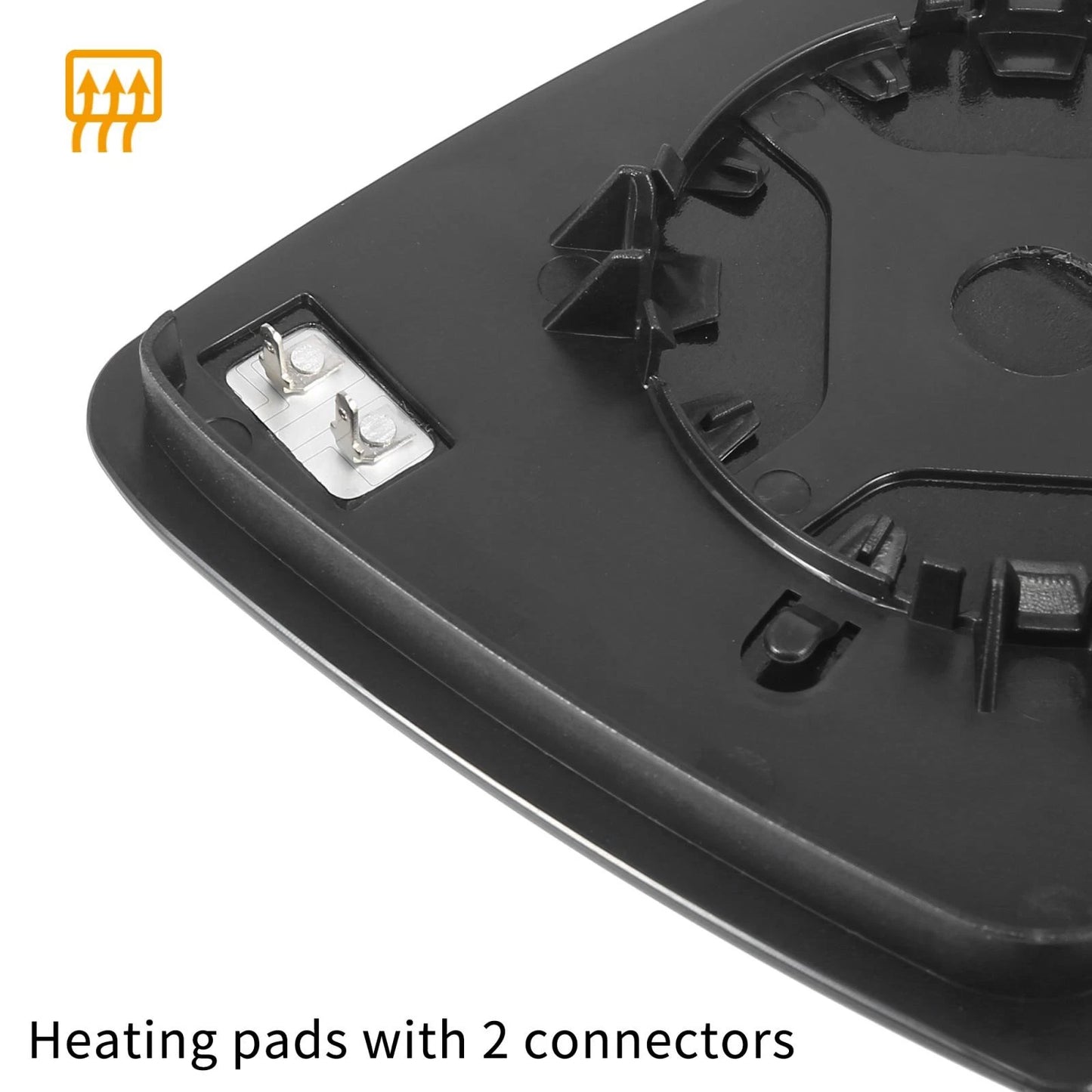 Heated Mirror Glass Replacement Left Side for Jeep Cherokee (2014-2019)