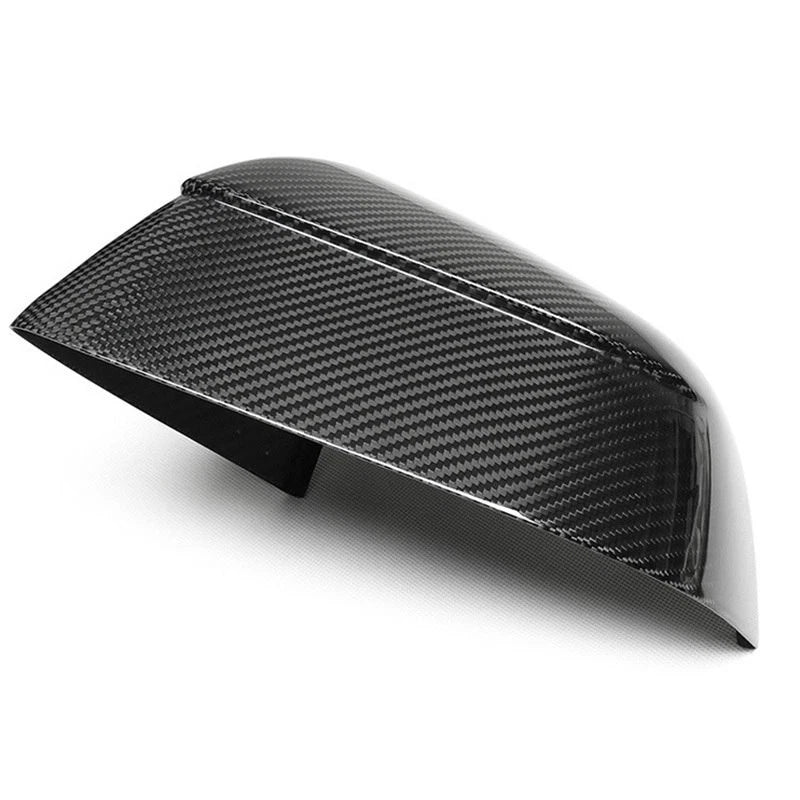 100% Carbon Fiber Add-on Side Mirror Cover Caps for Tesla Model Y Juniper 2025