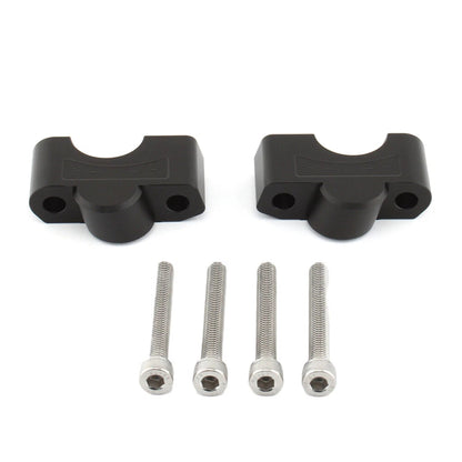 CNC Handlebar Raiser Clamp for Tiger Sport 660 (2022-2024) Black