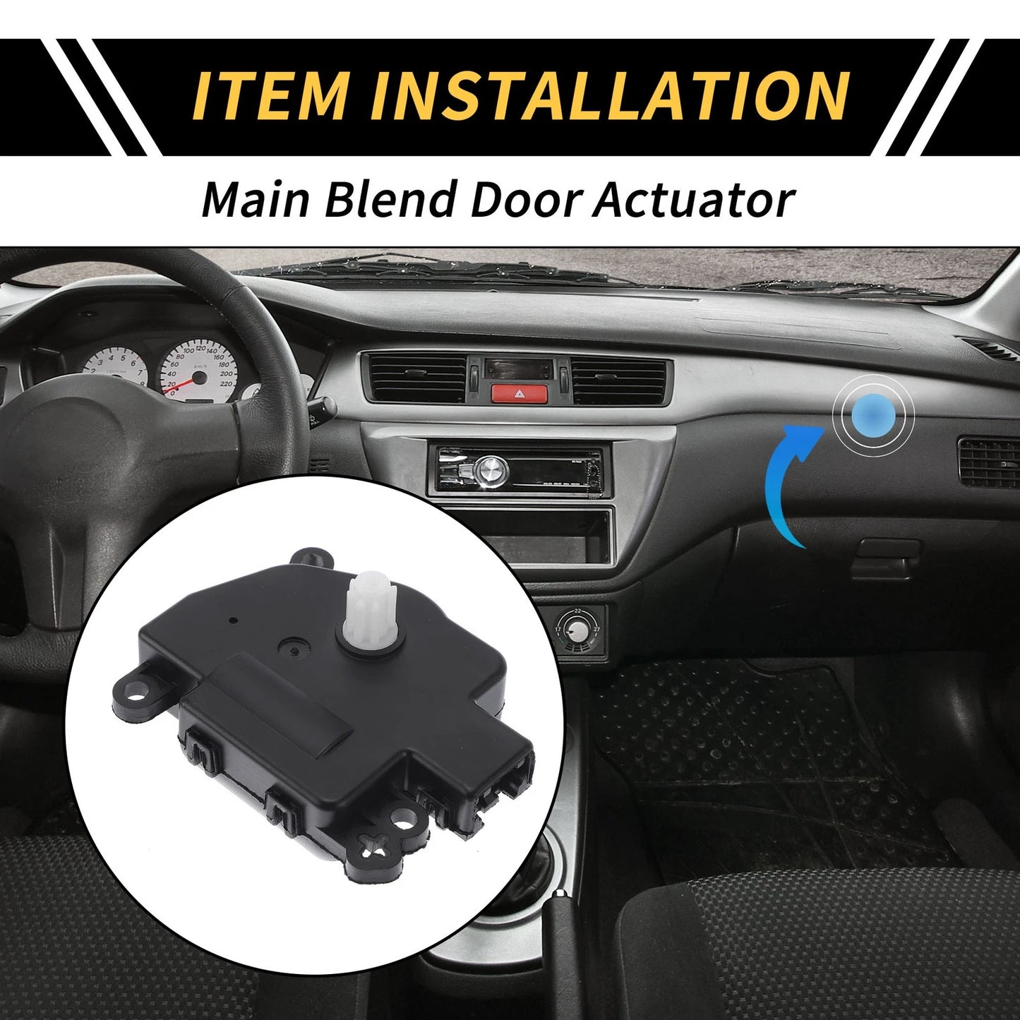 HVAC Air Door Actuator for Chrysler 200 (2011-2014)