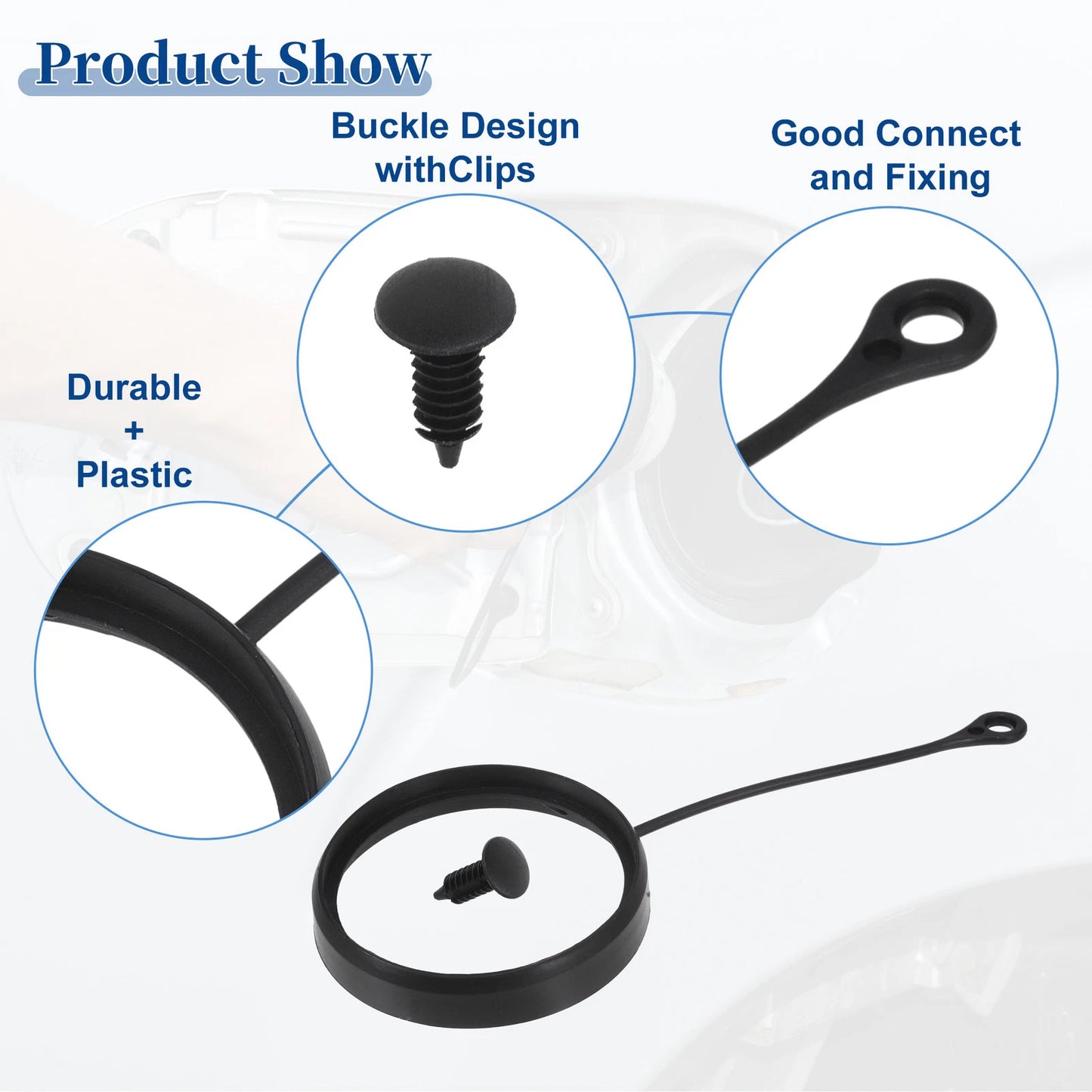Fuel Tank Cap Tether Rope for Mercedes-Benz E320 (2003-2009)