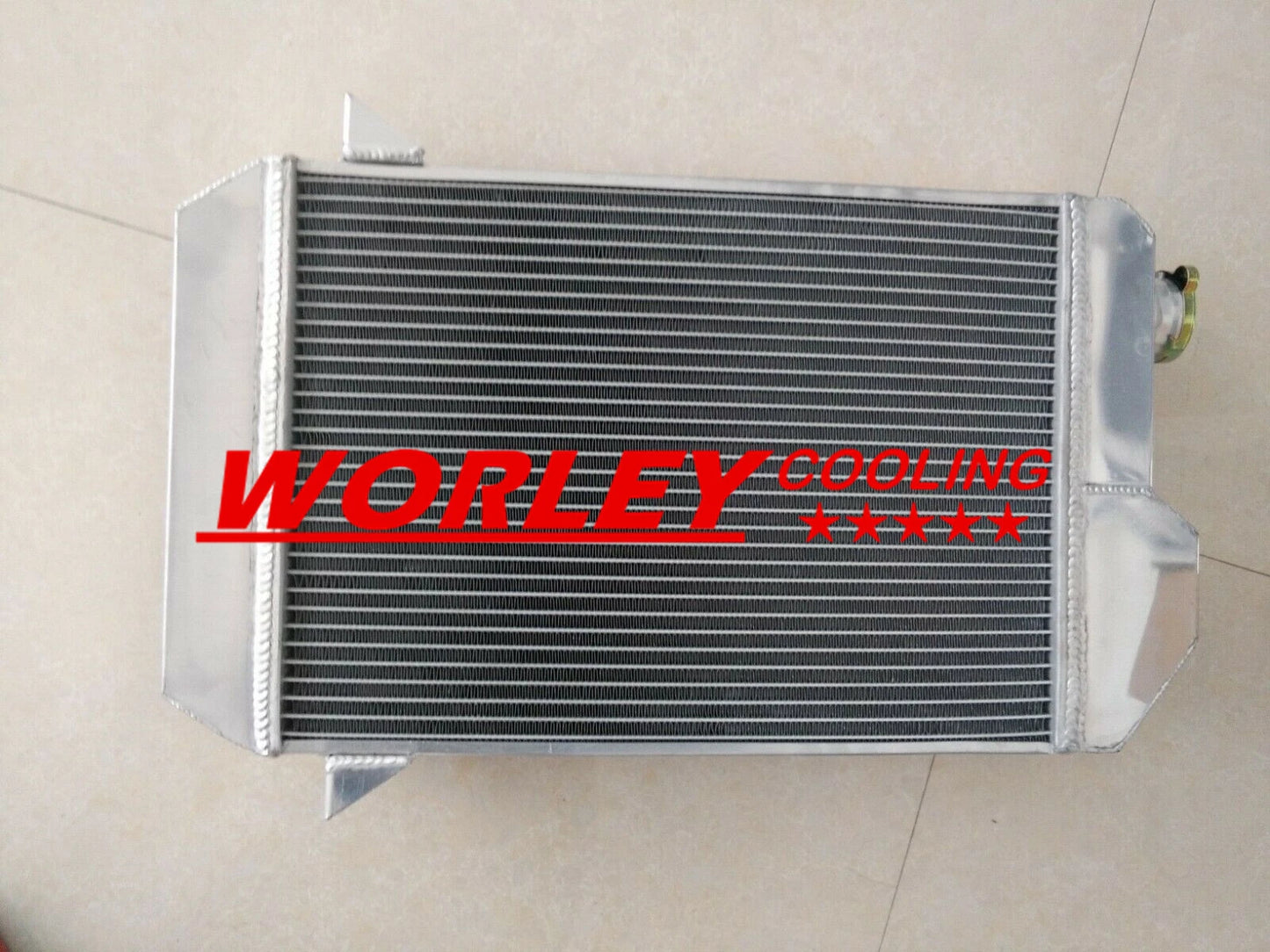 3 Row Aluminum Radiator + Shroud + Fan for TRIUMPH TR4 (1961-1965)