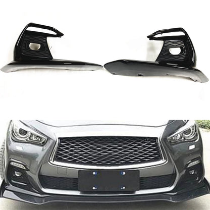 Fog Light Covers for Infiniti Q50 (2018-2020) 2 x Left & Right Sides