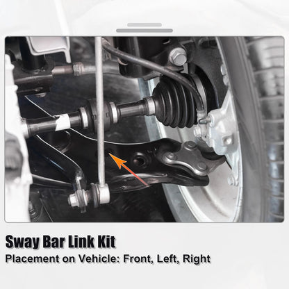 2 x Front Left Right Sway Bar Links for Mazda Tribute (2001-2007)