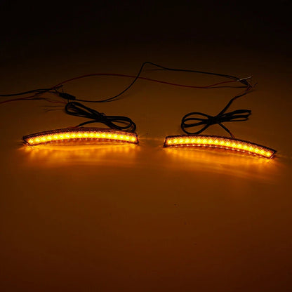 Smoke Black Wheel Eyebrow Turn Signal Lamp for 2023-2024 Honda CR-V