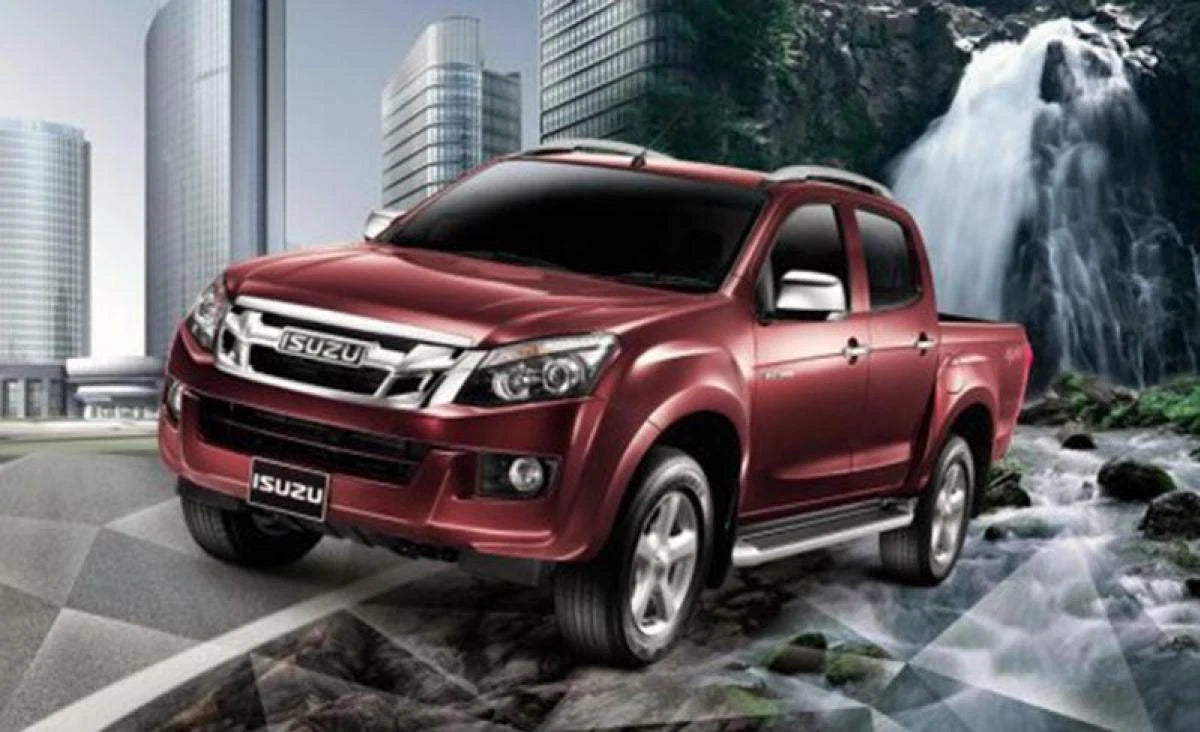 White Visor Windshield Monsoons for Isuzu D-Max 2012-2019 (2012-2019)