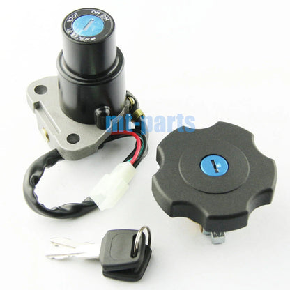 Yamaha XT600 XT225 Ignition Key Switch Fuel Tank Cap Lock Set (1990-1995)