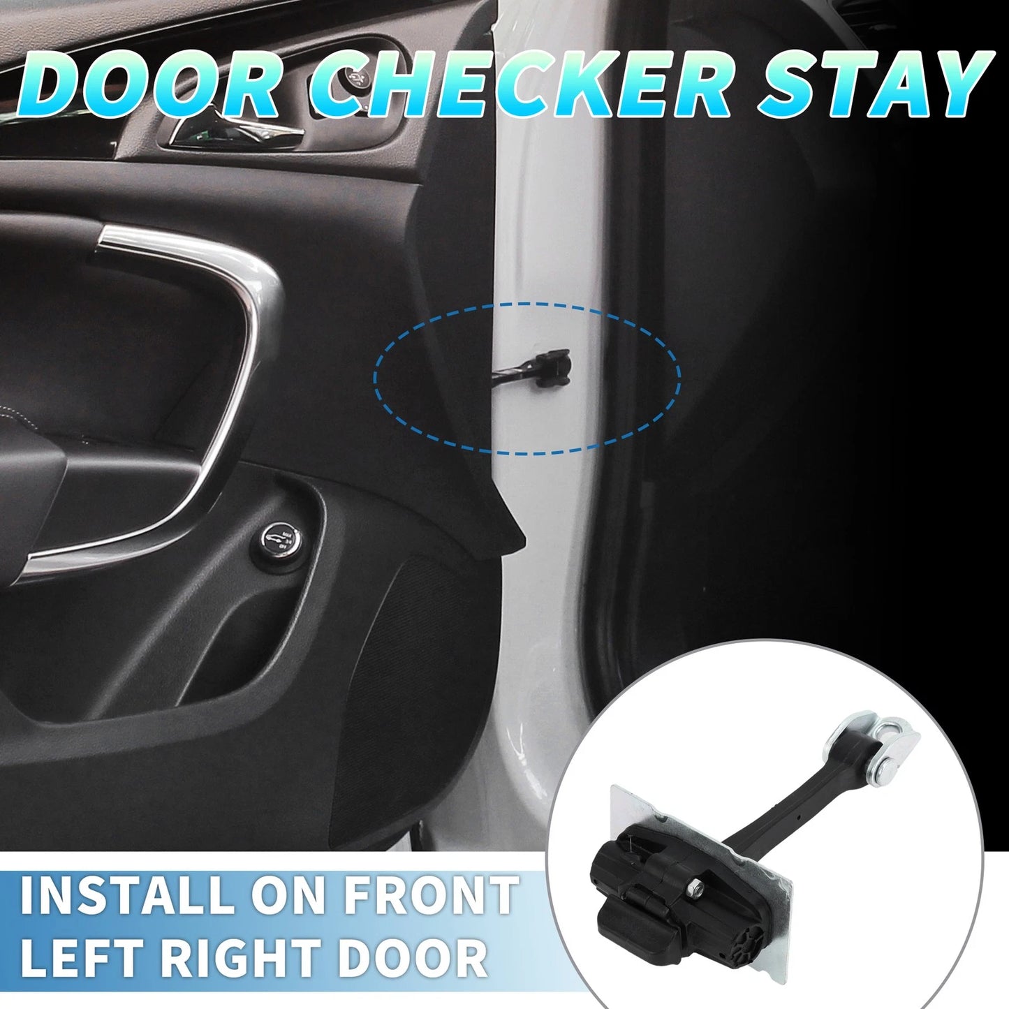 Front Door Check Strap Stopper for Citroen C-Elysee (2012-2023)