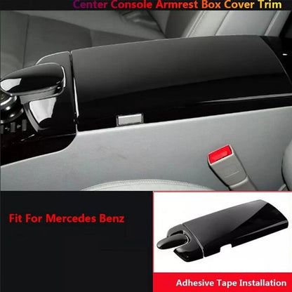 Center Console Armrest Box Cover Trim for Mercedes Benz S Class (2007-2013)
