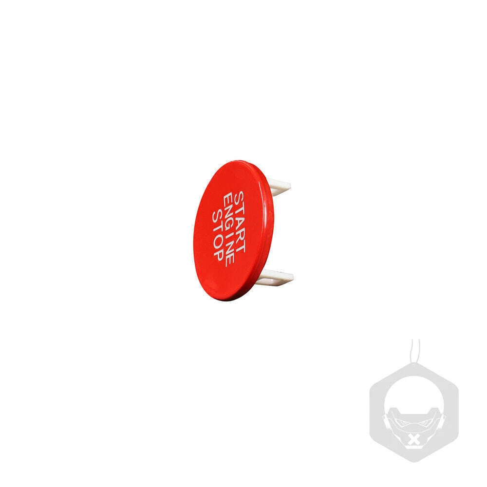 1pc Red Engine Start Stop Button Cover for BMW 3-Series (2019)