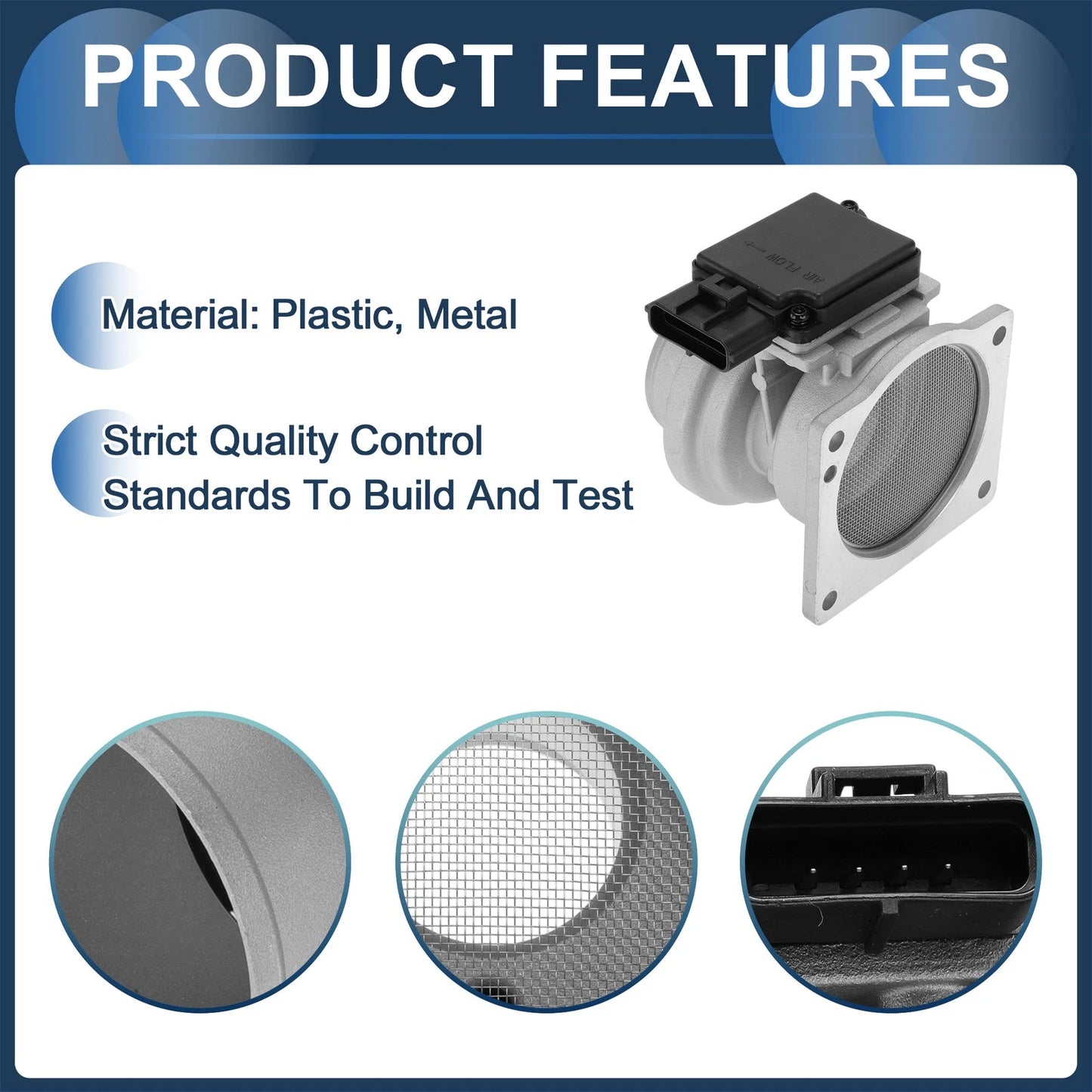 Mass Air Flow Sensor for Ford Edge (2019-2023) 1 Pc
