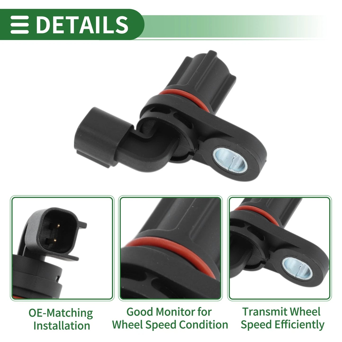 ABS Wheel Speed Sensor for Ford F-250 (2005-2016) 1 Pcs