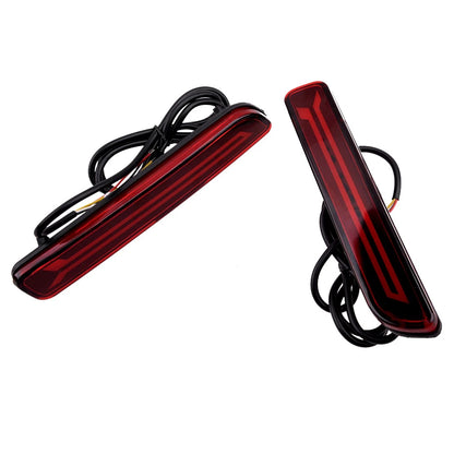 LED Rear Bumper Lamp Reflector Tail Lights for Suzuki SX4 (2007-2017)