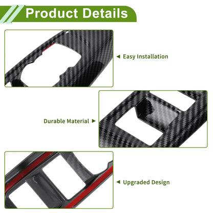 4 x Window Switch Bezel Covers for Ford Ranger (2011-2019)