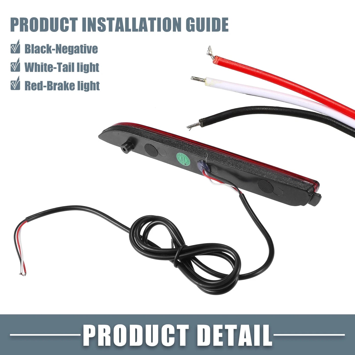 Rear Bumper Reflector Lights  for Toyota Camry (2006-2014) Red