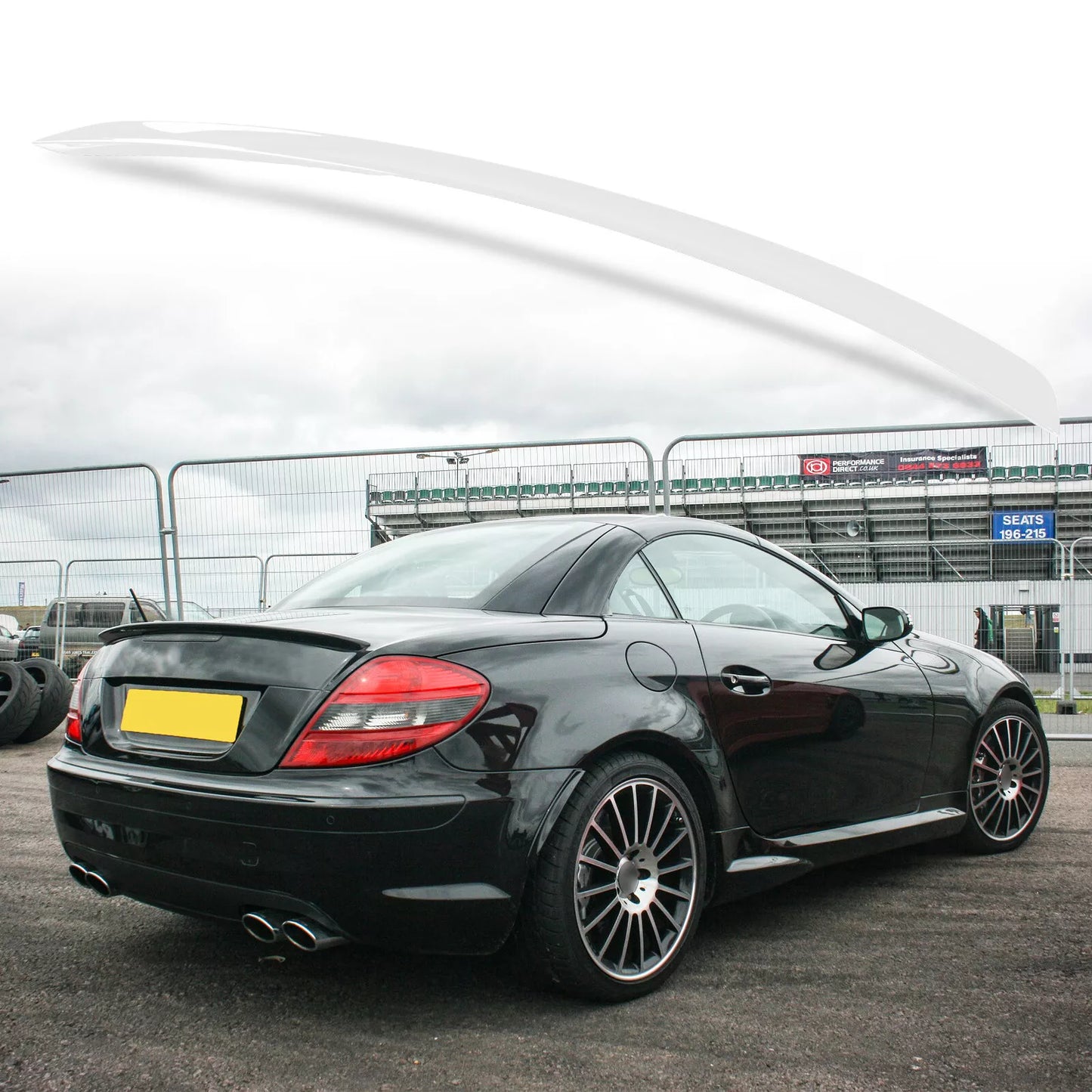 ABS Boot Spoiler for Mercedes Benz SLK R171 (2004-2011)