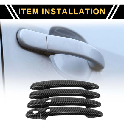 4pcs Exterior Door Handle Cover with Keypad for Toyota 4Runner (2003–2010)