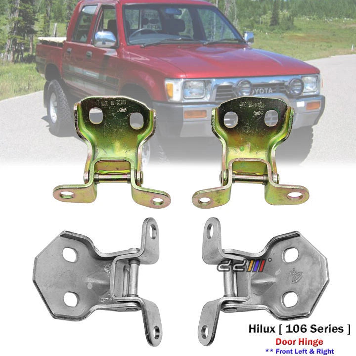 Front Left & Right Door Hinges for Toyota Hilux RN85 LN106 (1989-1997)