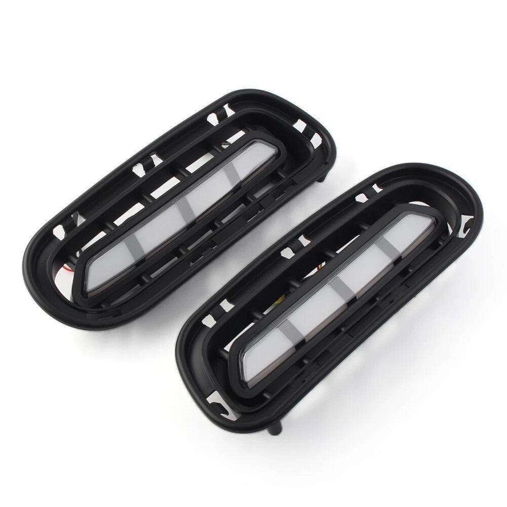 DRL Daytime Running Light Fog Lamp with Yellow Turn Signal for Kia Stinger (2017-2020)