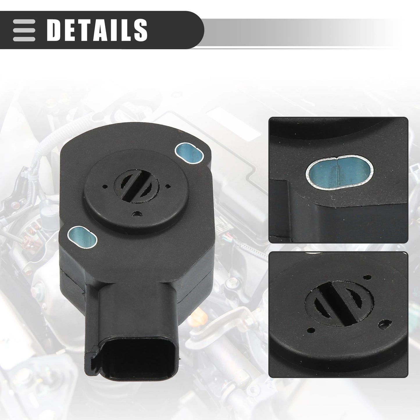 Throttle Position Sensor for Dodge Ram 2500 3500 Black