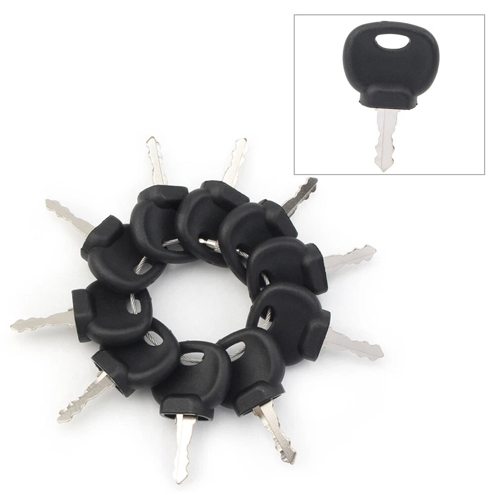 10 x Ignition Keys for JCB Equipment
