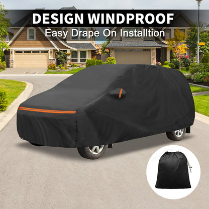 Waterproof PEVA Cotton Car Cover for Hyundai i30 (2011-2021) with Zipper