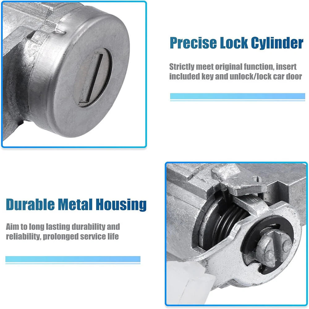 Front Door Lock Cylinder for Chevrolet Colorado GMC Hummer (2004-2012)