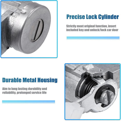Front Door Lock Cylinder for Chevrolet Colorado GMC Hummer (2004-2012)