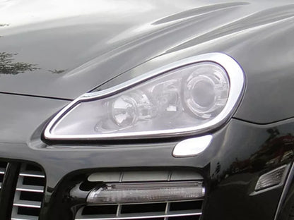 Head Light Bezel Cover Chrome for Porsche Cayenne (2003-2010)