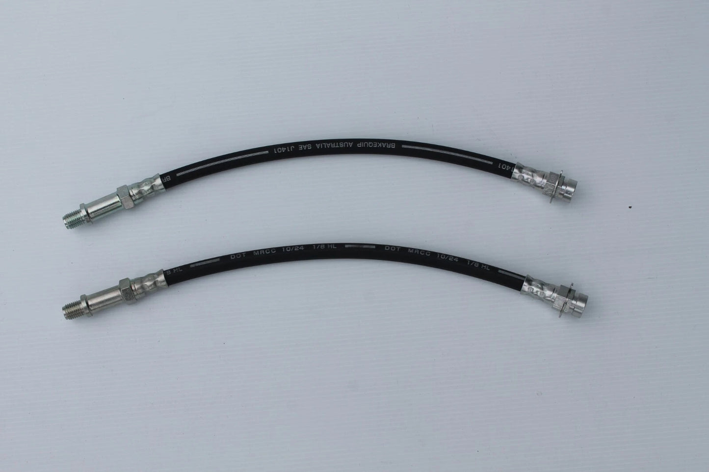 Front Brake Hose Set (2) for Dodge Phoenix (1965-1969) Drum Brake Models