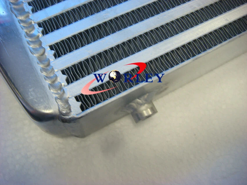 Aluminum Turbo Intercooler + Fan 600x300x70mm for Car