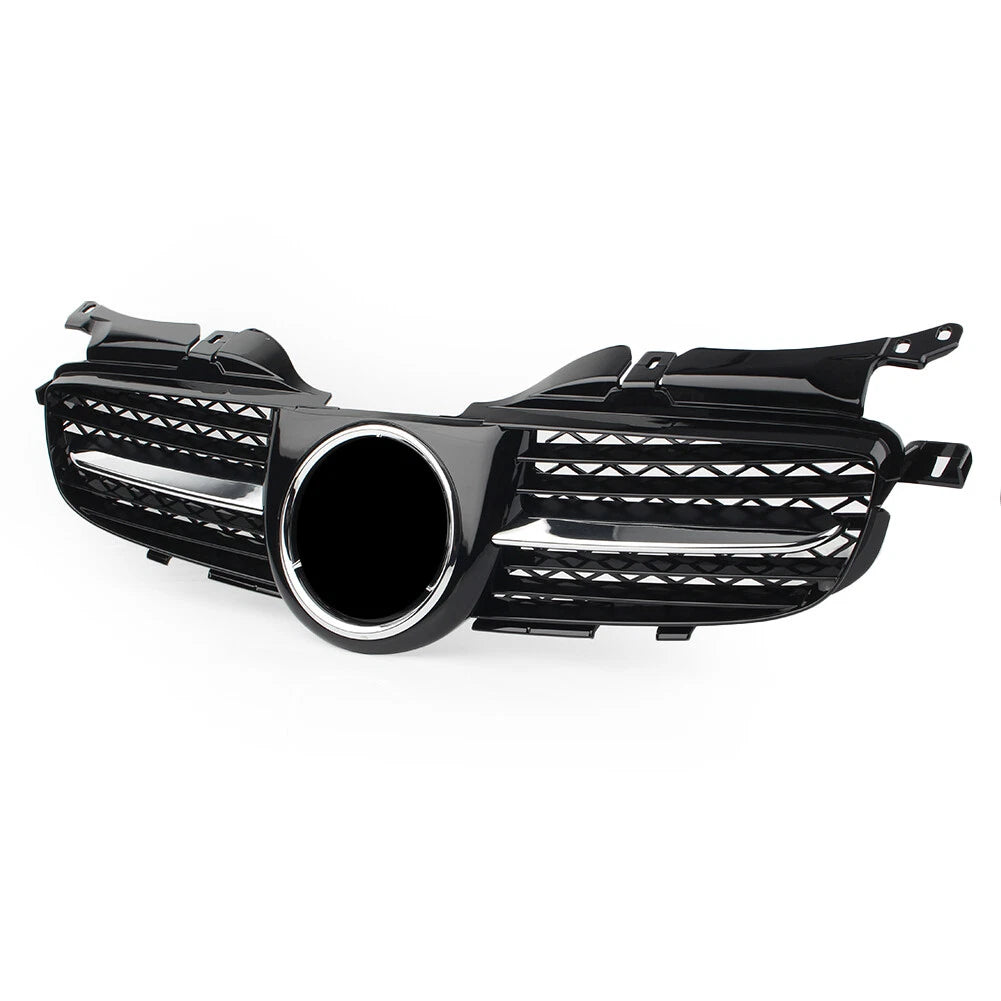 Chrome Black Front Upper Grill for Mercedes Benz R170 W170 SLK Class (1998-2004)