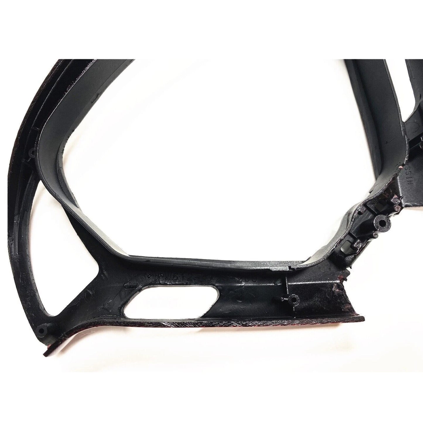 1x Steering Wheel Trim for Infiniti G37 EX37 G25 Q40 (2013-2015) Carbon Fiber Red