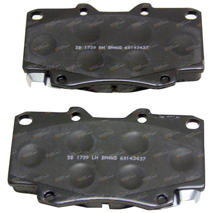 4WD Front Disc Brake Pads Set for Hilux (2005–2016)