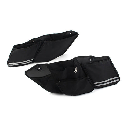 Black Saddlebag Liners for Harley Touring Road King FLTR FLHX (2014-2020)