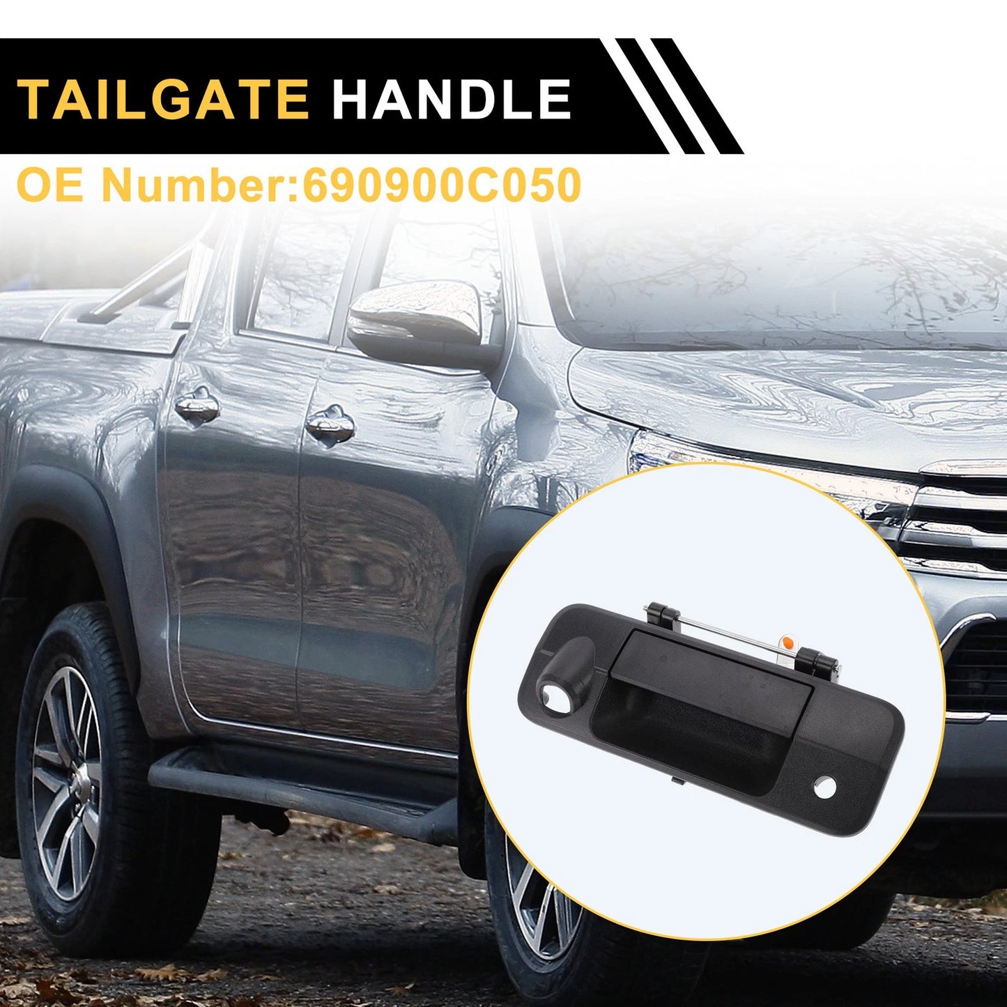 Liftgate Latch Tailgate Handle for Toyota Tundra (2007–2013)