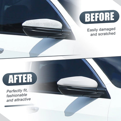 Right Passenger Side Mirror Cover Cap for Honda Civic (2016-2021)