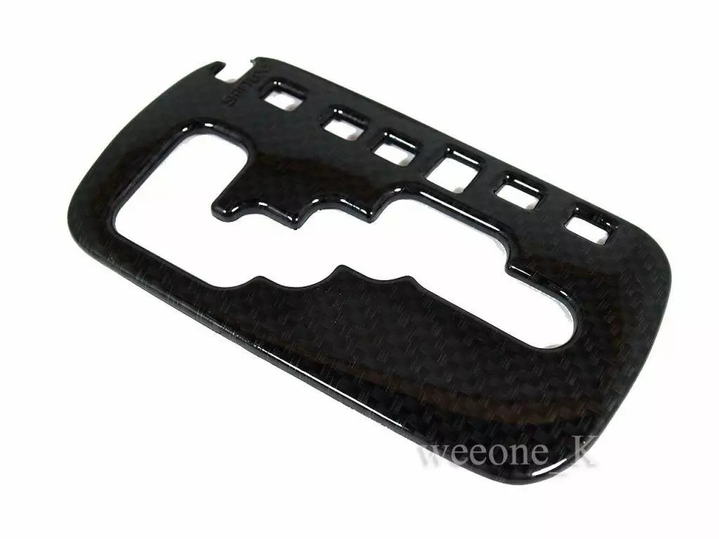 Carbon Gearshift Cover Trim for Toyota Fortuner 2005-2011 (RHD)