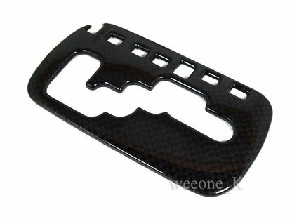 Carbon Gearshift Cover Trim for Toyota Fortuner 2005-2011 (RHD)