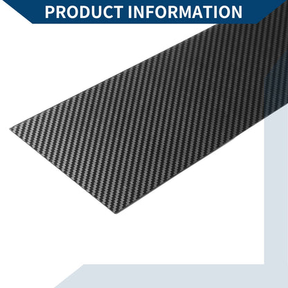6pcs Black Carbon Fiber Car Pillar Window Trim Covers for Honda Accord (13-17)